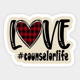 Love Counselor Life Sticker